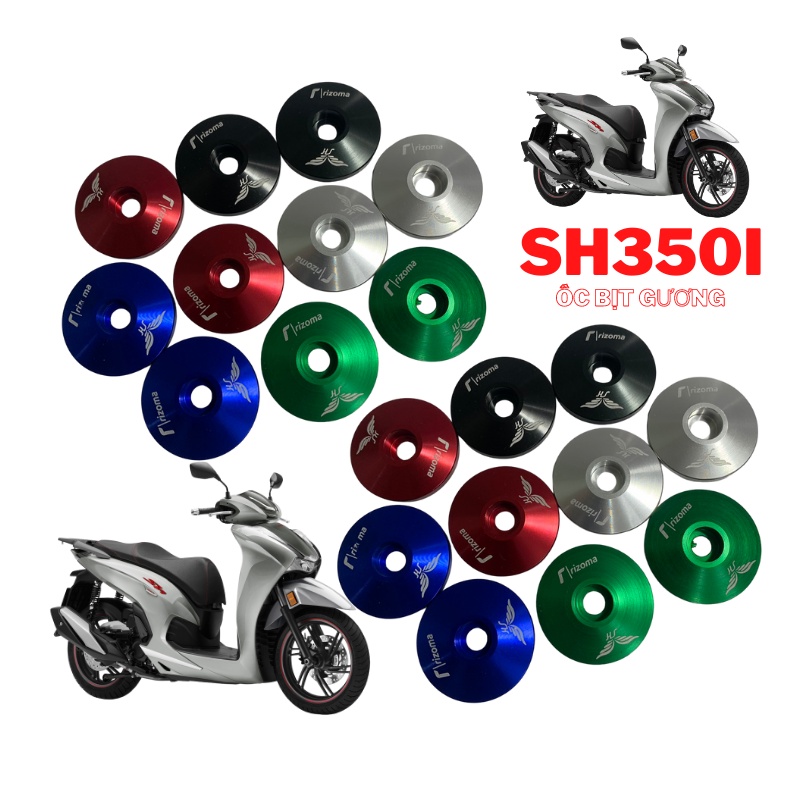 Ốc bịt chân gương cho SH350i / SH Mode Rizoma-giá 1 cặp