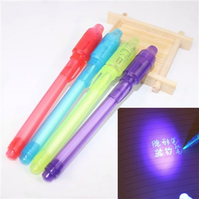 1 PCS School Office Drawing Magic Highlighters 2 trong 1 UV Black Light Combo Sáng tạo Văn phòng phẩm Bút mực vô hình Bú