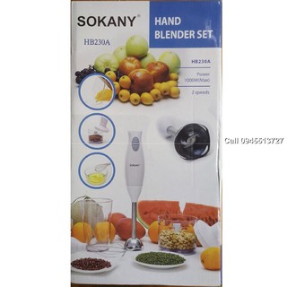 Máy Xay Cầm Tay Sokany HB-230A