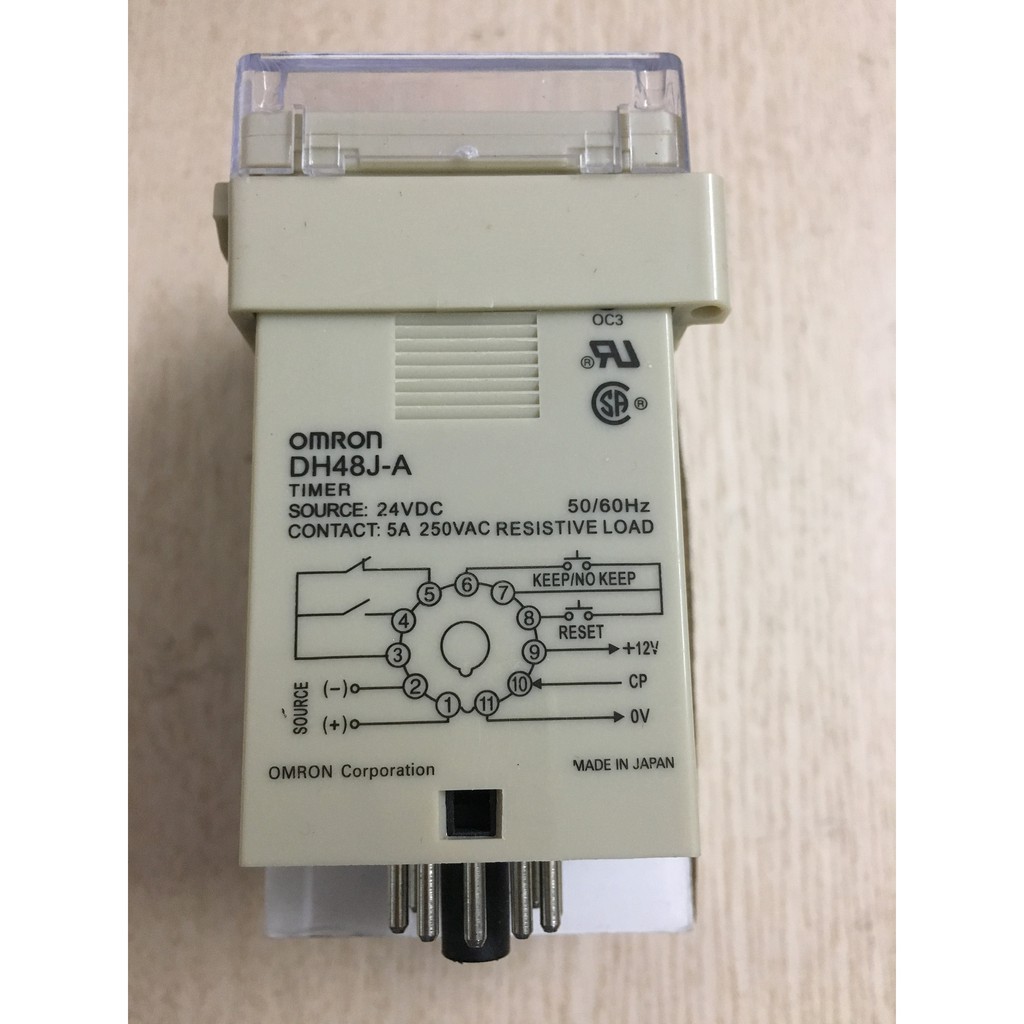 Bộ đếm 11 chân Omron DH48J-A11 24VDC