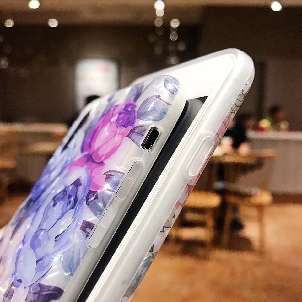 Ốp Điện Thoại Họa Tiết Vỏ Sò Kèm Giá Đỡ Nhẫn Cho iPhone 6 6S 7 8 11 12 13 Pro Max 14 Plus XS Max XR