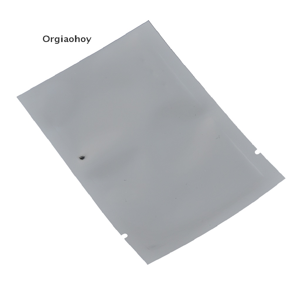 Set 100 Túi Nhôm Bạc Mylar Hút Chân Không Đựng Thực Phẩm