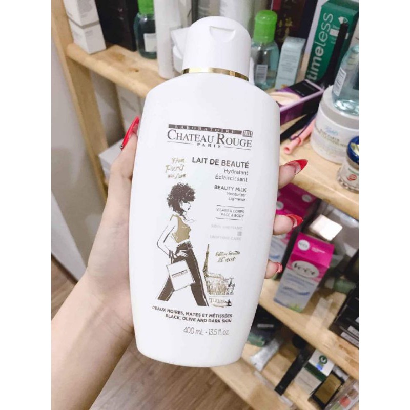 Lotion kích trắng da Chateau Rouge 400ml