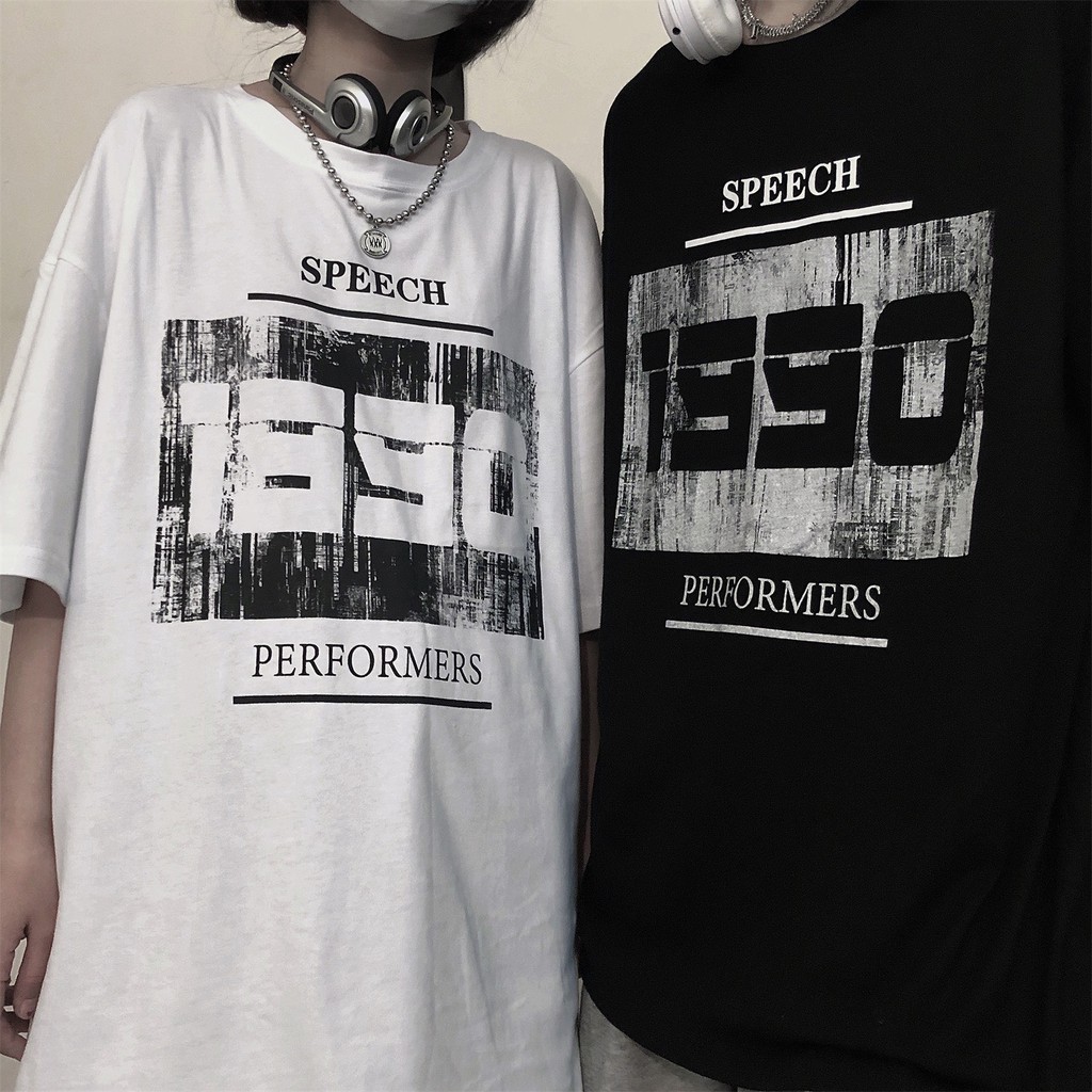 Áo thun tay lỡ Unisex hm1986 , áo phông form rộng - 3137 | BigBuy360 - bigbuy360.vn