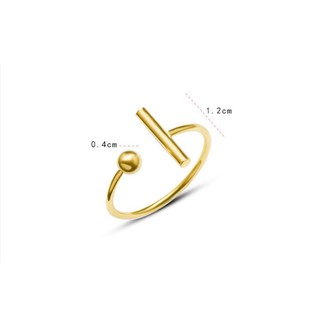 Nhẫn Nữ Titan Ko Đen Cao Cấp TT 2138 - TT 2138