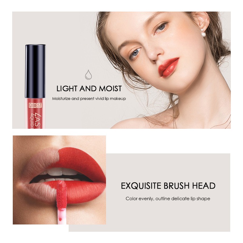 Son Kem Lì Qibest Chất Lượng Cao Thiết Kế Hình Dễ Thương 22g | BigBuy360 - bigbuy360.vn