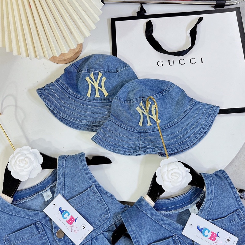 Sét váy jean cổ v cho bé gái từ 10-20kg💋hàng đẹp