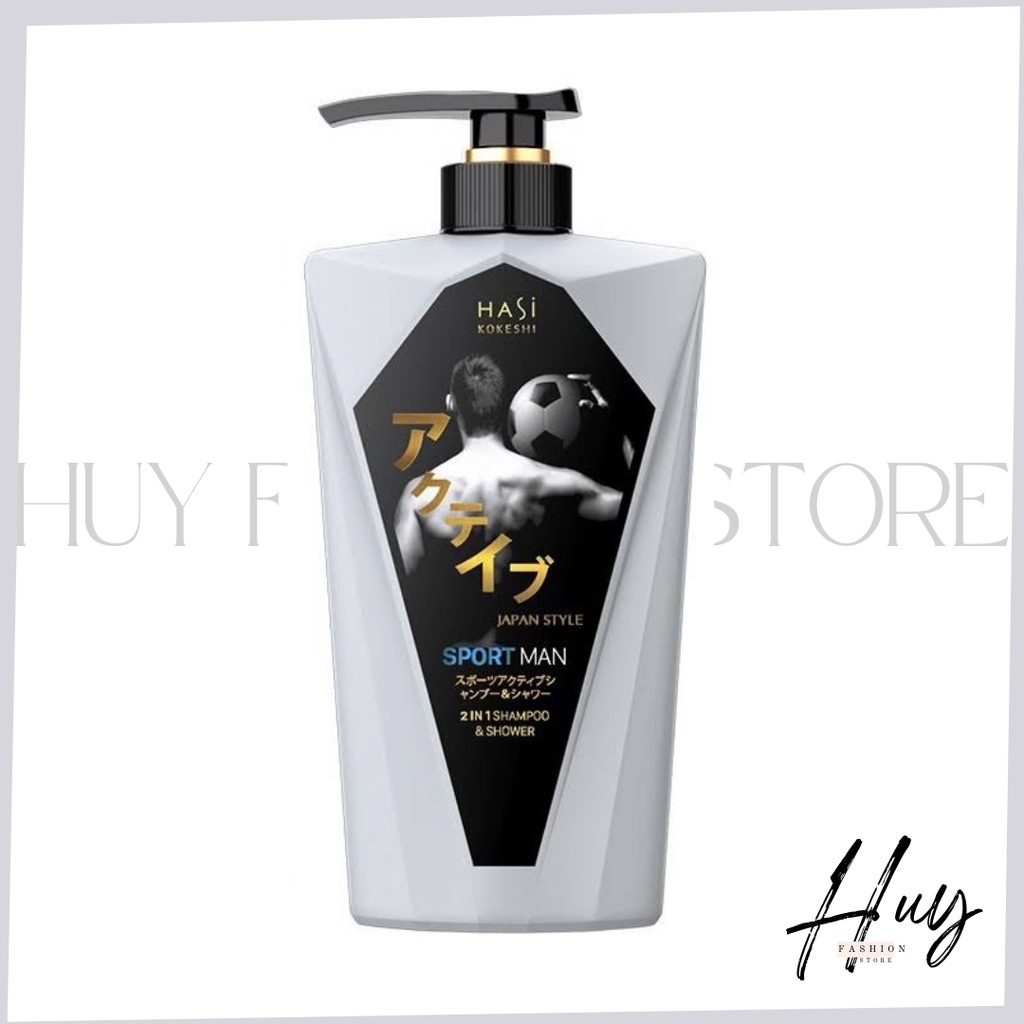 Gel tắm gội 2 trong 1 dành cho nam giới Hasi Kokeishi
