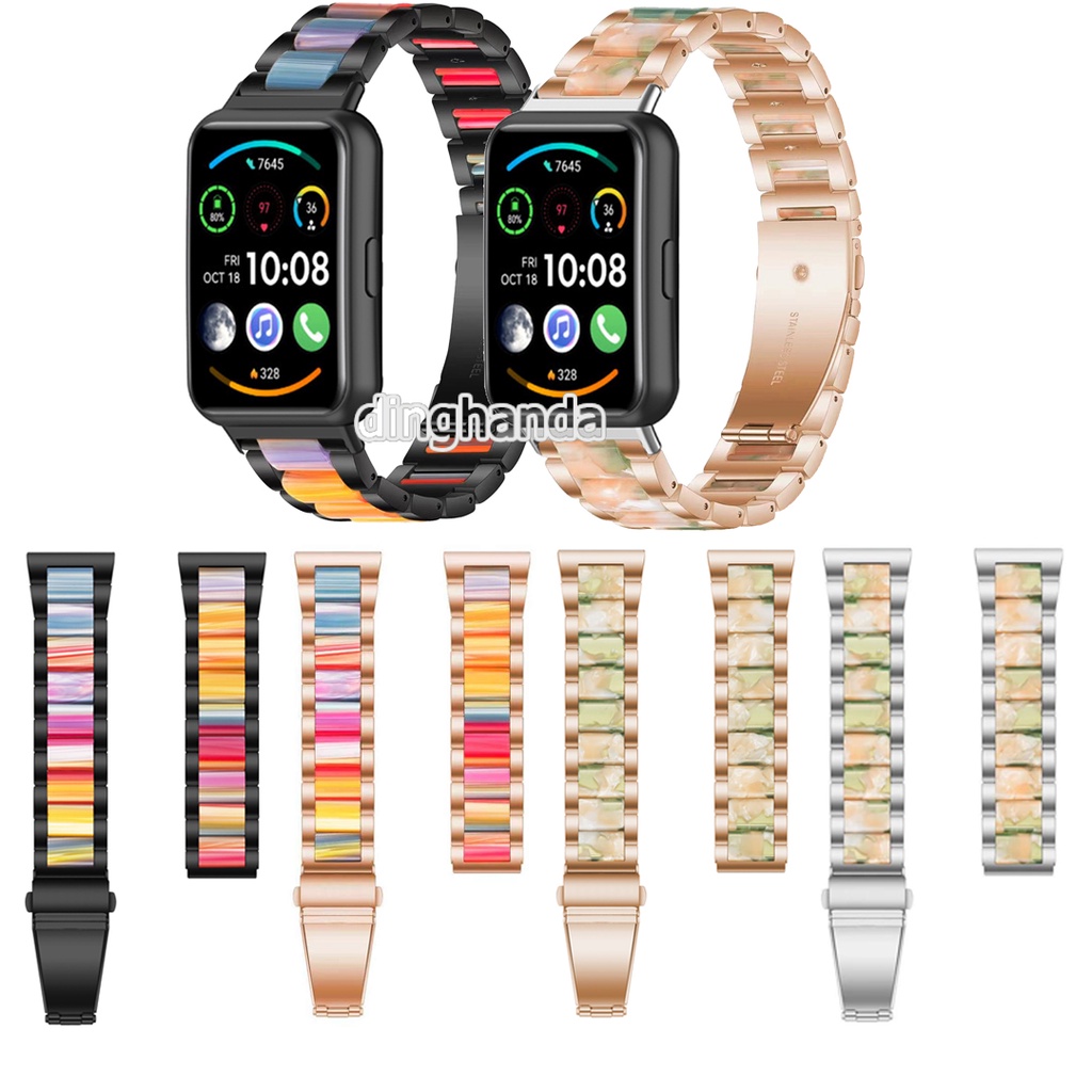 Dây Đeo Thay Thế Chất Liệu Hợp Kim Kẽm Cho Đồng Hồ Thông Minh Huawei watch fit 2 Fit2