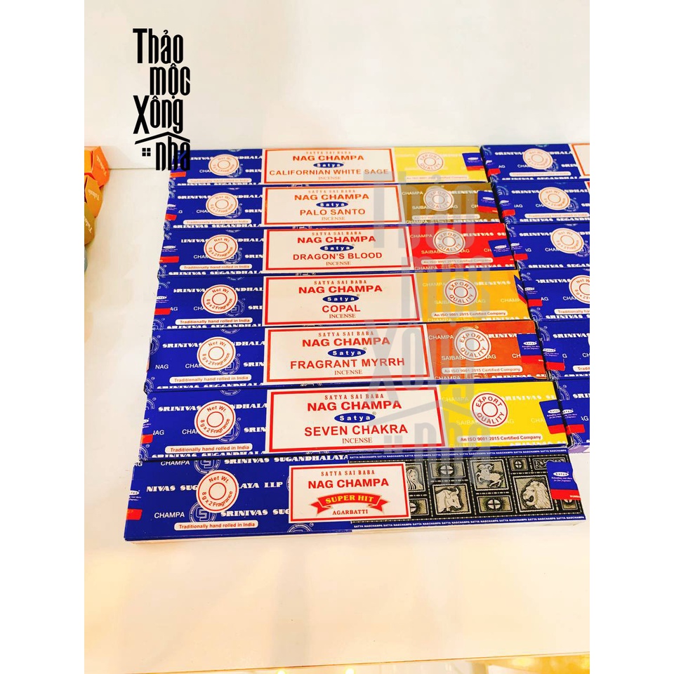 Thanh Hương NAG CHAMPA MIX - Thanh tẩy, Yoga, Thiền, Cầu nguyện - THẢO MỘC XÔNG NHÀ