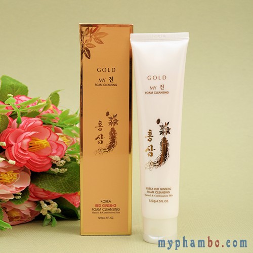 sữa rửa mặt sâm vàng