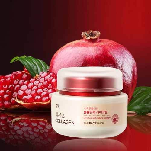 KEM DƯỠNG TRẮNG DA CHỐNG LÃO HÓA The Face Shop Pomegranate And Collagen Volume Lifting Cream