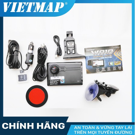 VietMap W810 - Camera Hành Trình Ô Tô Tích Hợp Màn Hình Dẫn Đường + Thẻ 32Gb - HÀNG CHÍNH HÃNG