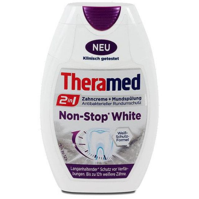 KEM ĐÁNH RĂNG TRẮNG RĂNG THERAMED NONSTOP WHITE