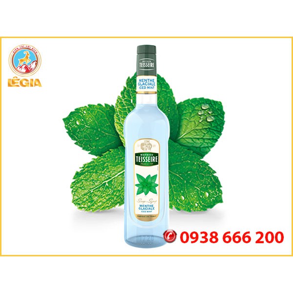 SIRO TEISSEIRE BẠC HÀ TRẮNG - TEISSEIRE ICE MINT SYRUP