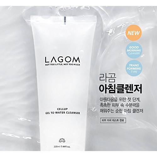 Sữa Rửa Mặt Dạng Gel Lagom Cellup Gel To Water Cleanser