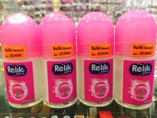 LĂN KHỬ MÙI TRẮNG DA RELIK 25 ML
