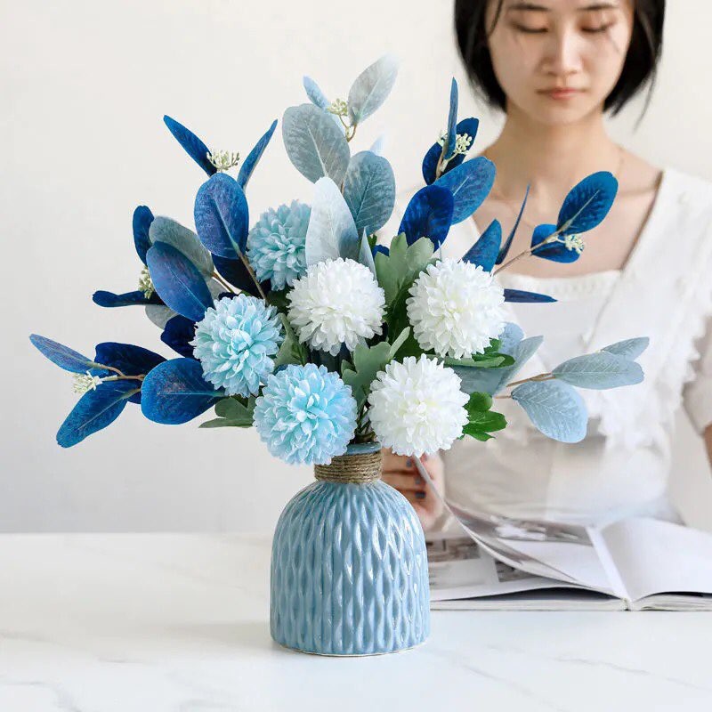 Bình hoa lụa