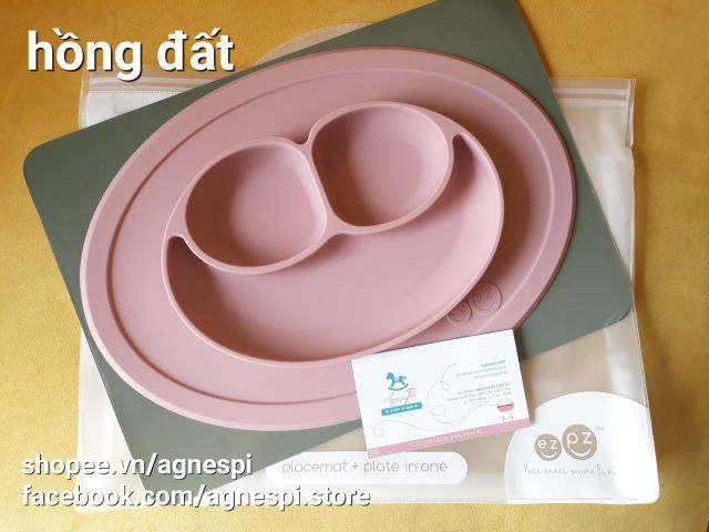 Khay ăn dặm silicon EzPz Mini Mat