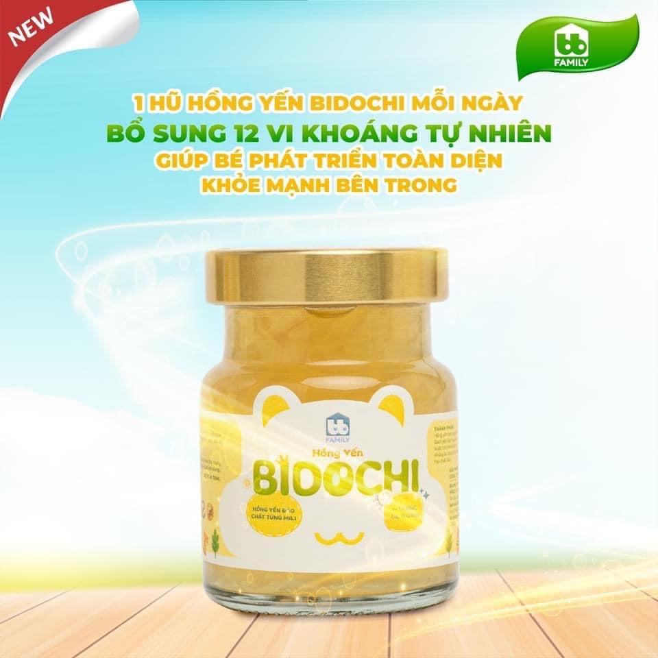 Hồng Yến Bidochi Chưng Sẵn Cao Cấp - Tăng sức đề kháng tự nhiên, cải thiện biếng ăn cho bé - Hồng yến đảo nguyên chất