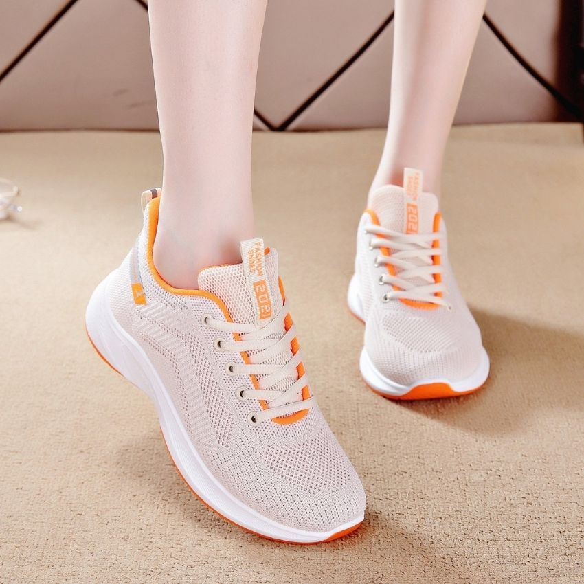 Giày Thể Thao Nữ Sneaker Siêu Nhẹ Chống trượt Mang Đi Làm,Chạy Bộ,Tập gym,Chơi Thể Thao SUNO GTTN14