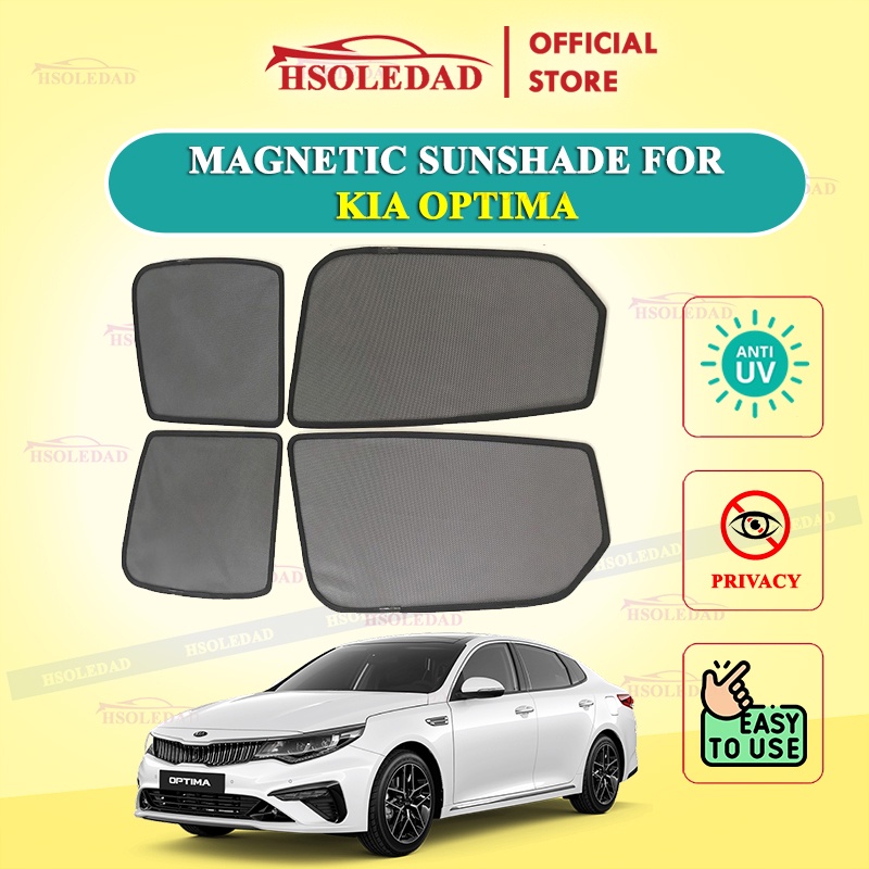 Rèm che nắng nam châm cho xe Kia Optima, bộ 4 tấm cho 4 cửa, hàng loại 1 cao cấp nhất, vừa khít kính