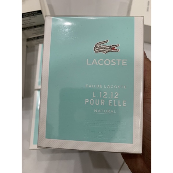 Nước hoa Nữ Lacoste L.12.12 Pour Elle Natural Eau De Lacoste 90ml full seal
