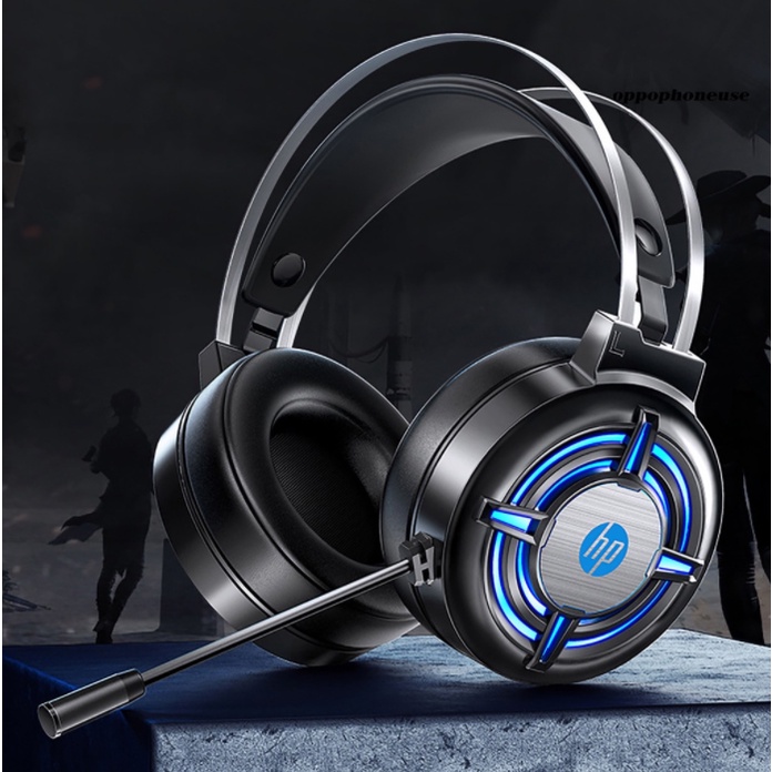 Tai nghe gaming có dây chụp Mic Led Rgb Headphone Chụp chính hãng HP H120G