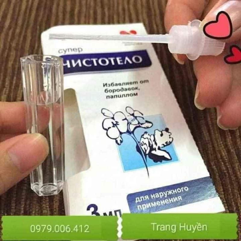 Gel Dvelinil TẨY MỤN CƠM, MỤN CÓC, NỐT RUỒI, THỊT THỪA của Nga (hiệu quả sau 3 - 5 ngày) | BigBuy360 - bigbuy360.vn