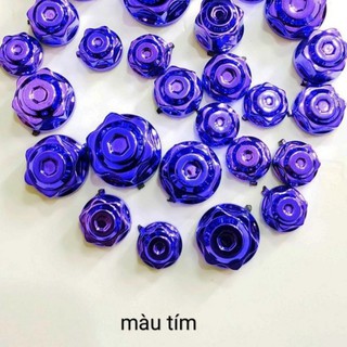 Chụp ốc trang trí xe máy các màu ( giá 1 bộ)