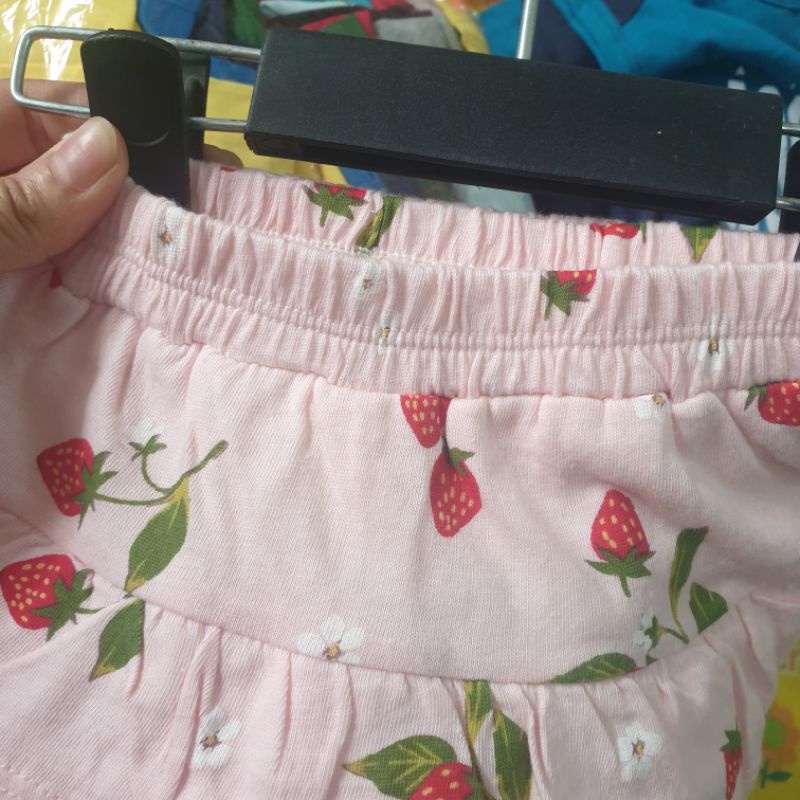{10-25kg} Chân váy bé gái có quần trong chất cotton xuất dư mềm mát M934