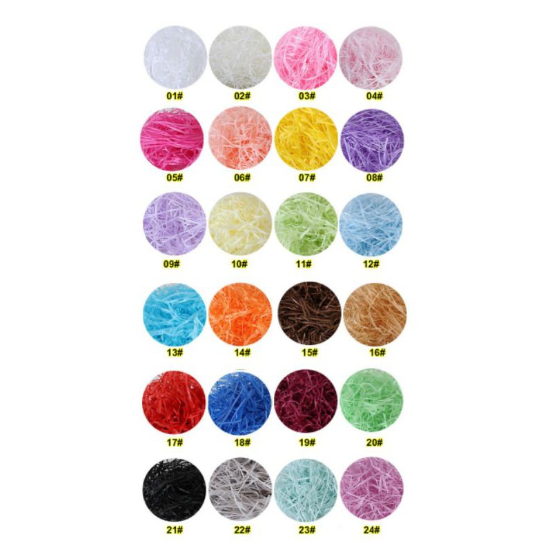 1kg giấy rơm lót hộp quà