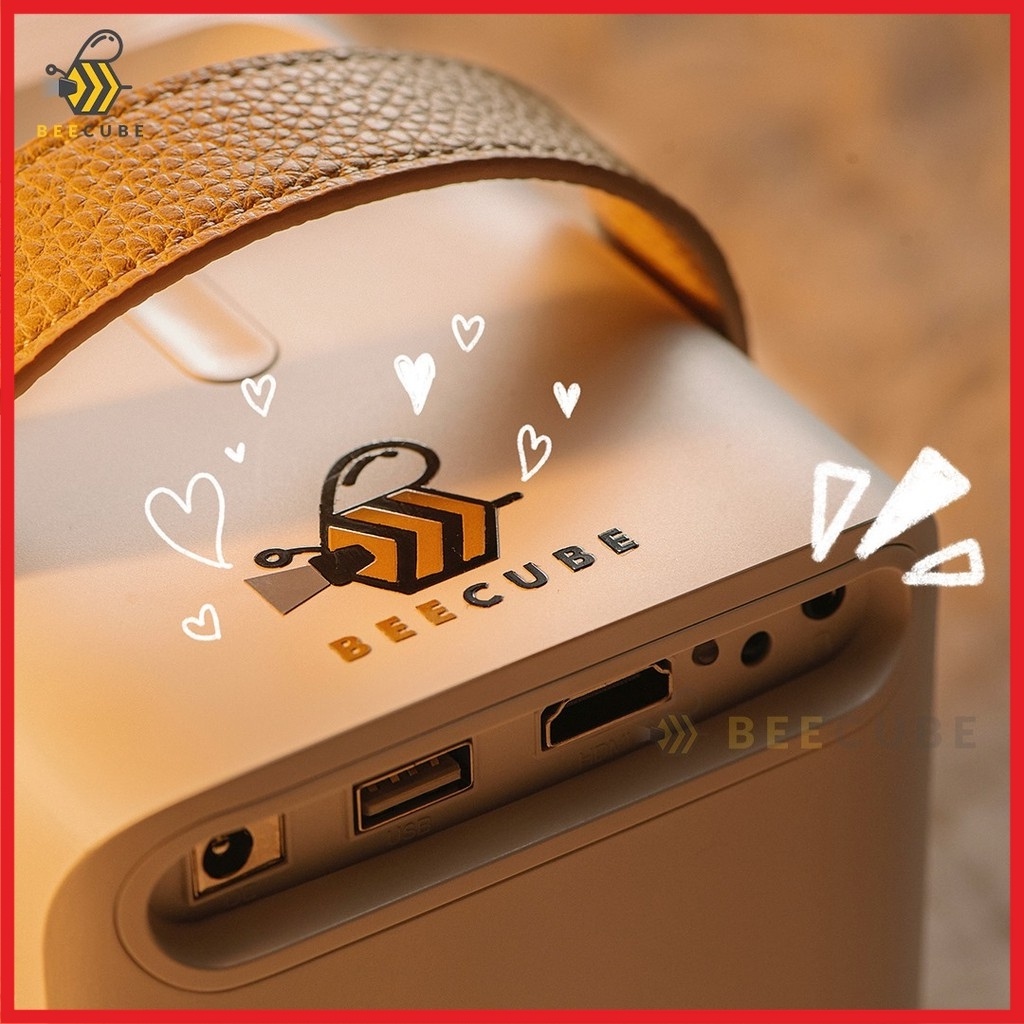 Máy Chiếu Mini BeeCube X2 [ HÀNG CHÍNH HÃNG ] Max Full HD, kết nối điện thoại - Bảo Hành 12 Tháng
