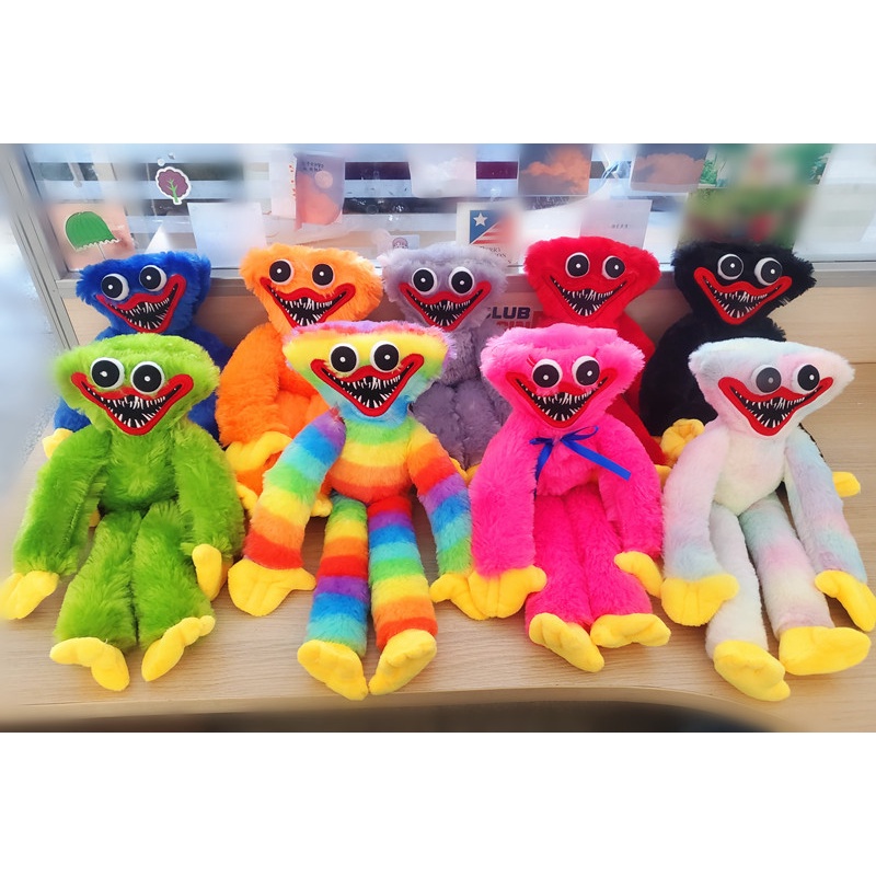 Móc Khóa Nhồi Bông Hình Gấu Teddy 40cm 20cm Đáng Yêu Huggy Wuggy Poppy Playtime Plush Toys Doll Throw Pillow Christmas Birthday Gift for Kids