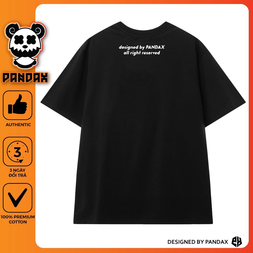 Áo thun tay lỡ PANDAX phông Unisex nam nữ Premium Cotton oversize form rộng BASIC PDX [ Full Box ] | BigBuy360 - bigbuy360.vn