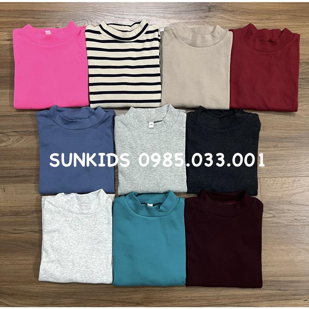 Áo giữ nhiệt bé trai bé gái Muji