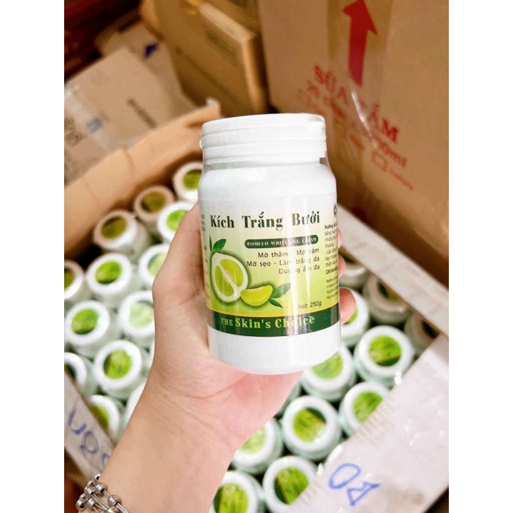 Kem. Kích Trắng Body Bưởi 250g