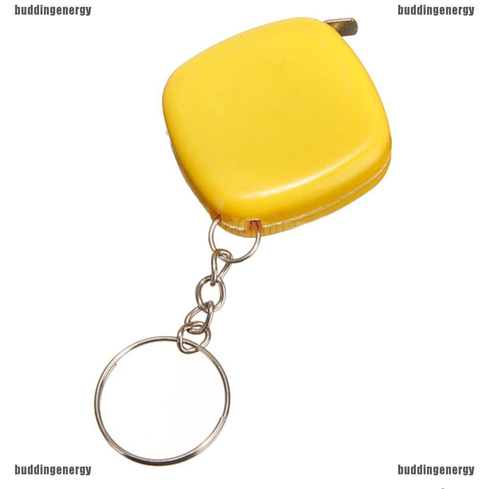 Thước dây kéo mini 1m có móc khóa.