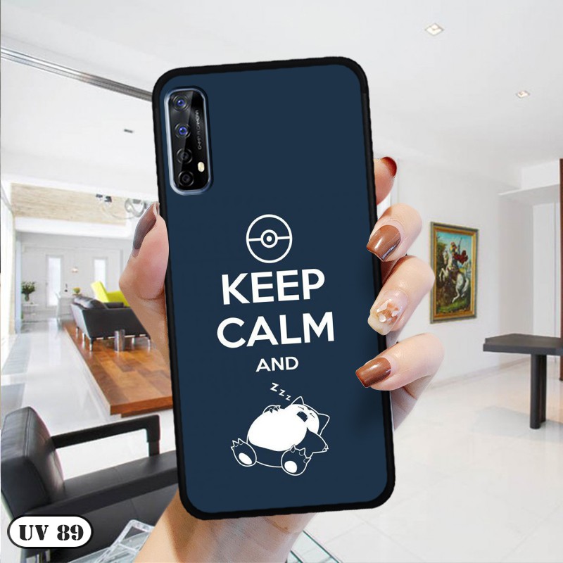 Ốp Realme 7 - lưng nhám viền dẻo ngộ nghĩnh