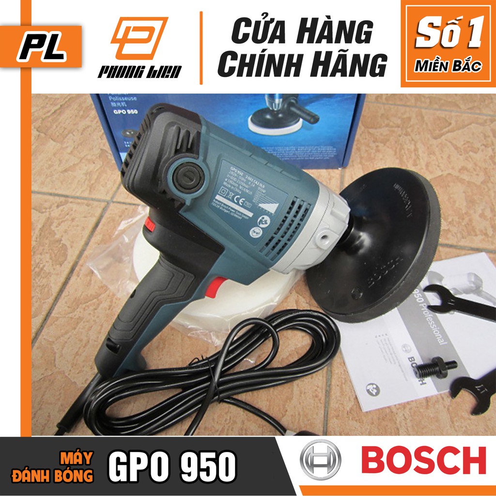 Máy Đánh Bóng Cầm Tay Bosch GPO 950 (165MM-950W) - Hàng Chính Hãng