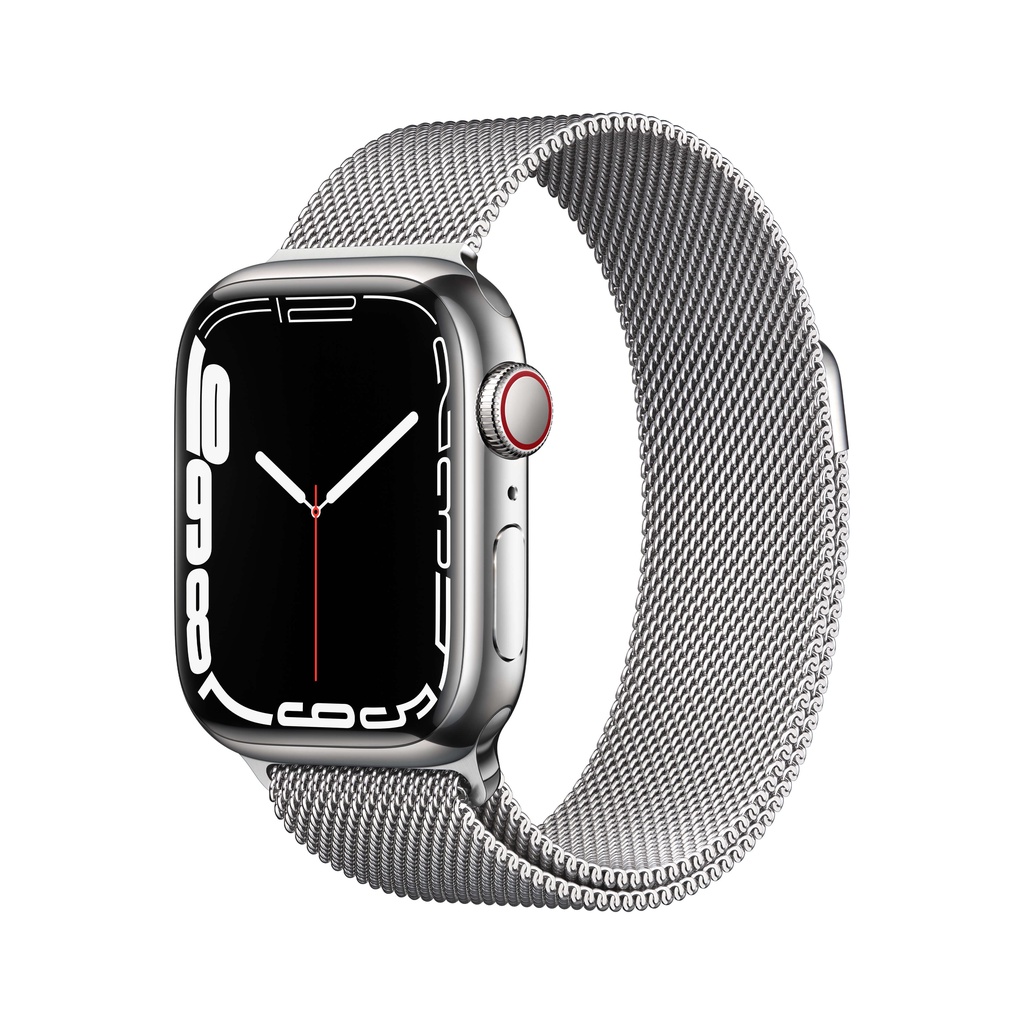 [Mã ELSD24 giảm 5% đơn 3TR] Apple Watch Series 7 Thép (GPS+ Cellular) Dây Thép