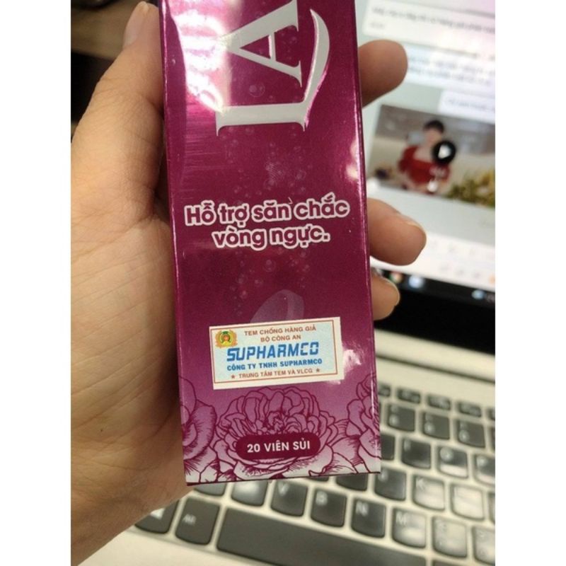Viên Sủi LADY (Chính Hãng) Tăng Vòng 1 chính hãng 100%