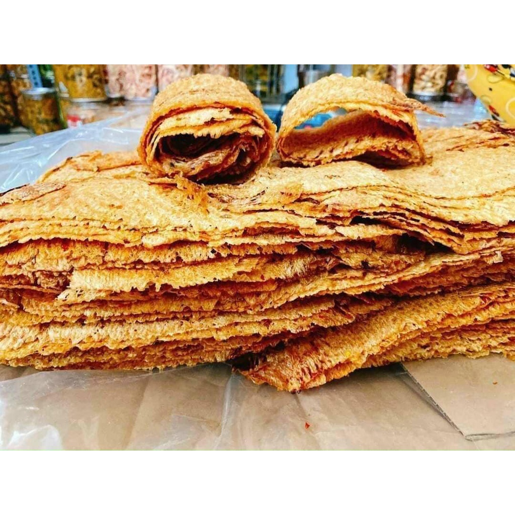 100gr mực cán tẩm gia vị ĂN VẶT NHÀ LÀM TRAMSHOP1993