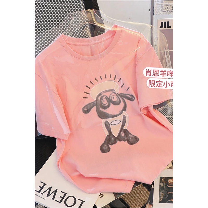 Áo thun HIIXIIVI 100% cotton tay ngắn cổ tròn thời trang mùa hè phong cách Hàn Quốc mới 2022