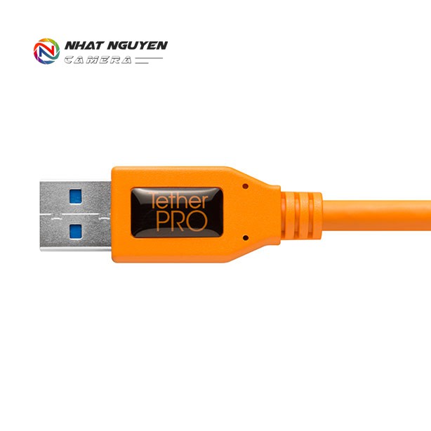 Dây Tether Tools - Cáp TetherPro USB 3.0 to USB C - Dài 4.6m - Màu Cam