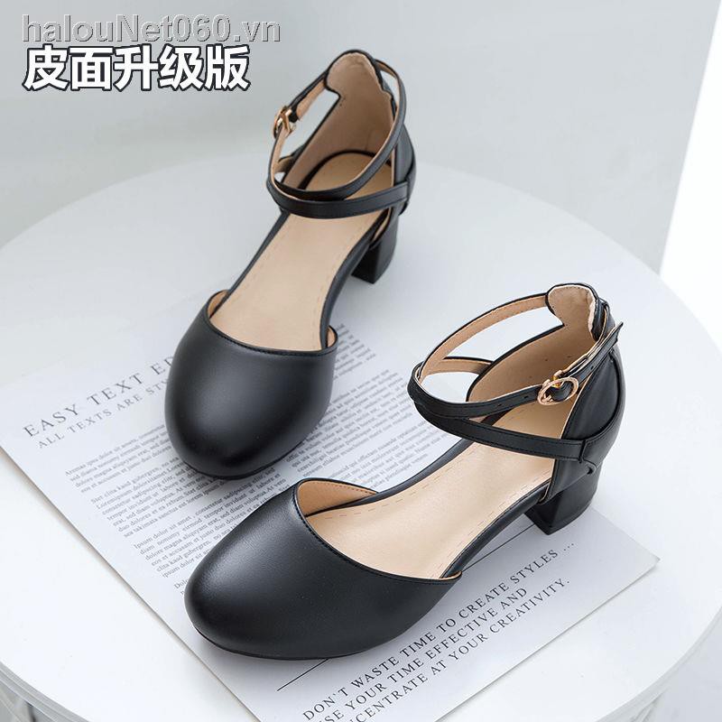 Giày sandal cao gót xinh xắn cho bé gái 10-12 tuổi