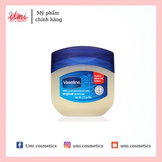 Sáp dưỡng ẩm Vaseline 100% Pure Petroleum Jelly Original Mỹ 49g