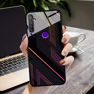Ốp lưng kính 3D cao cấp Realme 5 Pro/ Q