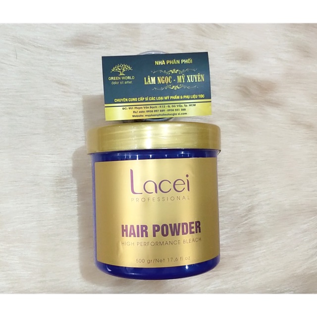 Bột tẩy nâng tông cấp độ Lacei cao cấp 500g