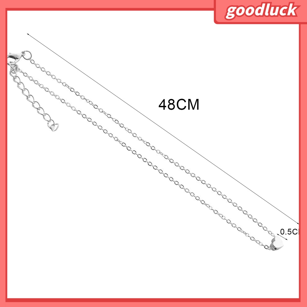 Vòng Cổ Choker Mặt Trái Tim Thời Trang Quyến Rũ Cho Nữ